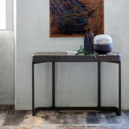 Porada Blush Console Moka Emperador Brown Marble - thumbnail 2