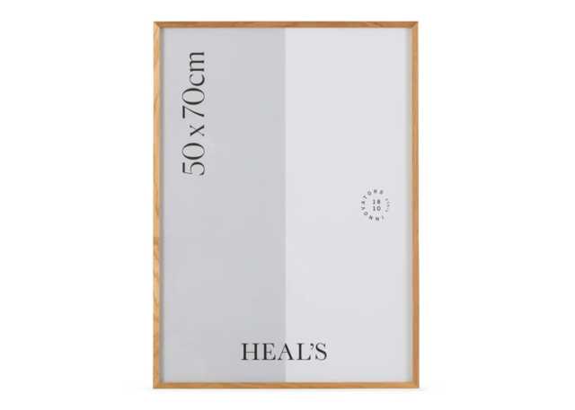 Heal's Gallery frame in Oak 50x70