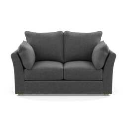 Heal's Tailor 2 Seater Sofa Melton Wool Granite Natural Beech Feet
