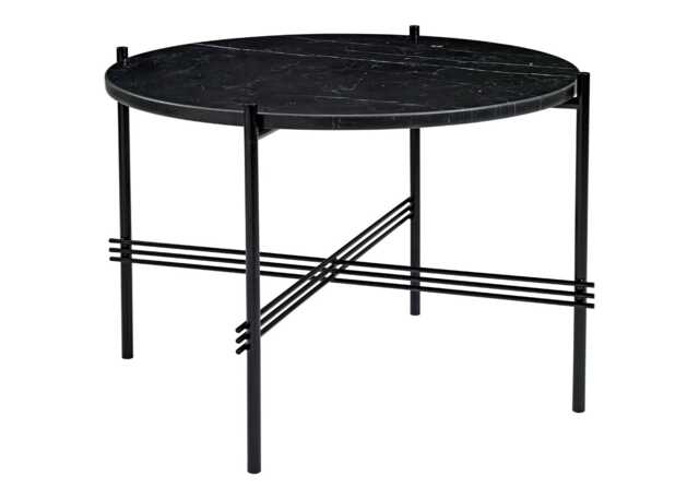 Gubi TS Coffee Table Medium in Black Marquina Marble