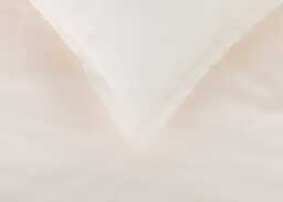 Heal's 400TC Egyptian Cotton Sateen Luxe Cream Deep Fitted Sheet Single