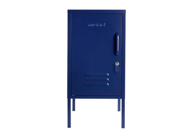 Mustard Made The Shorty to the Left Cabinet Navy - image 1