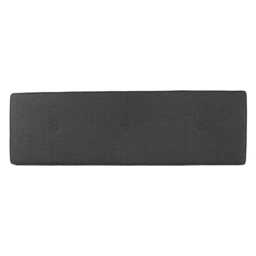 Heal's Brunel Bench Cushion Smoke Grey Fabric - thumbnail 1