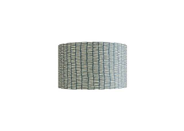 Shropshire Shades Tocca Lampshade Denim 33 x 20cm