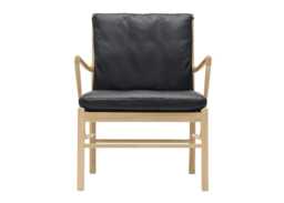 Carl Hansen & Son OW149 Colonial armchair Oak Soap / Leather Thor 301