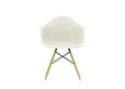 Eames DAW Armchair New Height Vitra Pebble Ash Honey Base - thumbnail 1