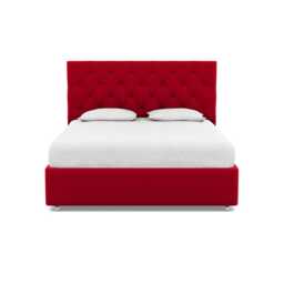 Heal's Balmoral Headboard Super King Melton Wool Red Oxide - thumbnail 1