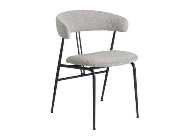 Gubi Violin Dining Chair in Karaokorum 004 Black Matt Base - image 1