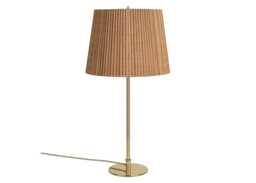 Gubi 9205 Table Lamp Brass/Bamboo