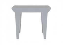 Kartell Bubble Club Outdoor Side Table Zinc White - thumbnail 2