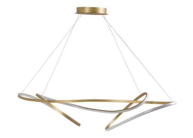 Heal's Ribbon LED Ceiling Pendant XL Satin Gold - image 1