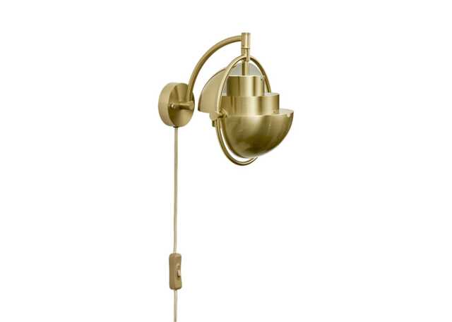 Gubi Multi-Lite Wall Light Brass