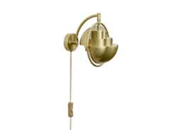 Gubi Multi-Lite Wall Light Brass