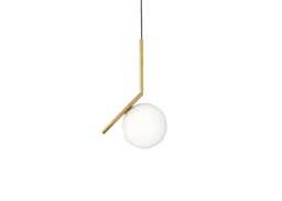 Flos IC S1 Pendant Light Brushed Brass