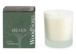 Heal's Woodnotes Jasmine & Sandalwood Scented Glass Candle