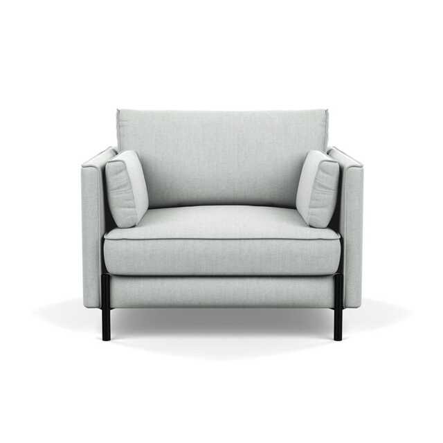 Heal's Tortona Armchair Broad Weave Tin