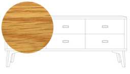 De La Espada Mcqueen Low Chest Oiled Oak