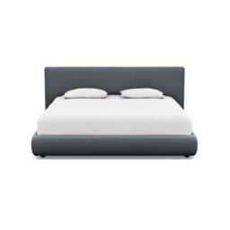 Heal's Alba Bed Super King Siena Cotton Shale Grey - thumbnail 1