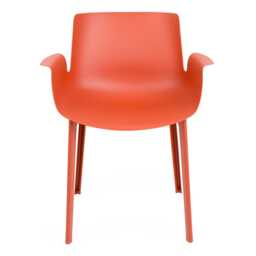 Kartell Piuma Chair Rusty Orange