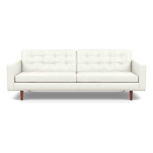 Heal's Hepburn 4 Seater Linea Leather 634 Walnut - image 1