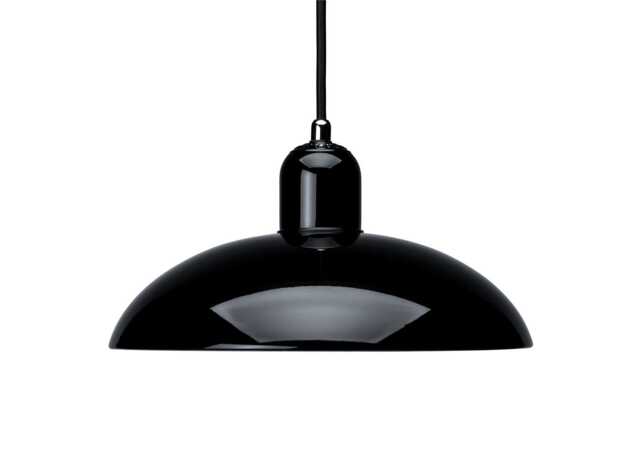 Fritz Hansen Kaiser Idell Pendant Light Gloss Black