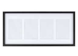 Heal's Gallery Frame 4 Aperture Black 23 x 50cm