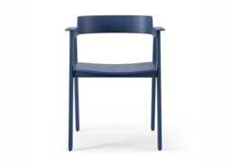 Gazzda Flip Dining Chair Oak Blue