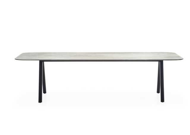 Vincent Sheppard Kodo Outdoor Dining Table Fossil Grey 210cm - image 1