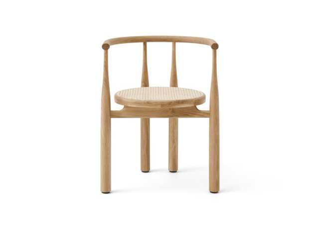 New Works Bukowski Chair French Cane Oak