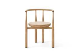 New Works Bukowski Chair French Cane Oak