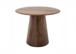Gazzda Mushroom Side Table Walnut 55cm