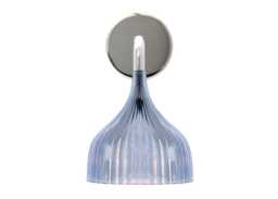 Kartell E' Wall Light Transparent Blue