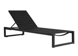 Case Eos Chaise Longue Black - thumbnail 1