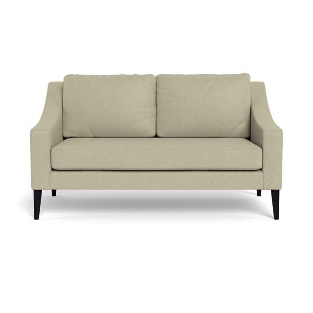 Heal's Richmond 2 Seater Sofa Cotton Grain Black Feet
