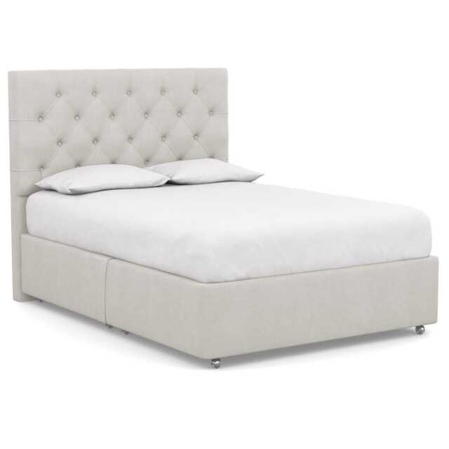Heal's Balmoral Headboard King Capelo Linen-Cotton Sea Salt - image 1