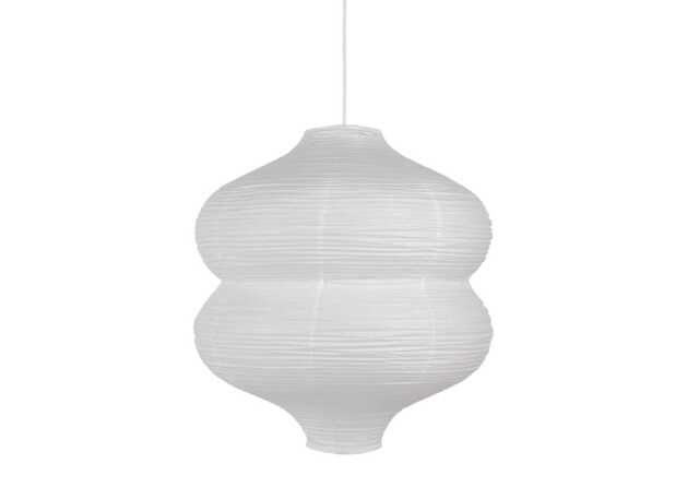 Heal's Carta Rice Paper Easyfit Pendant Light Tall White