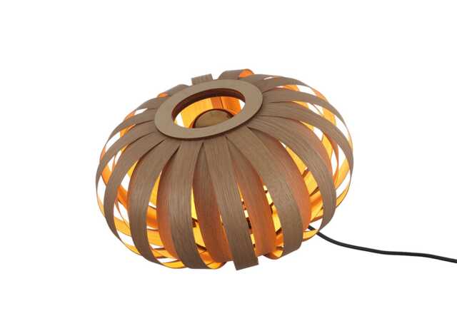 Tom Raffield Urchin Table Lamp Oak - image 1