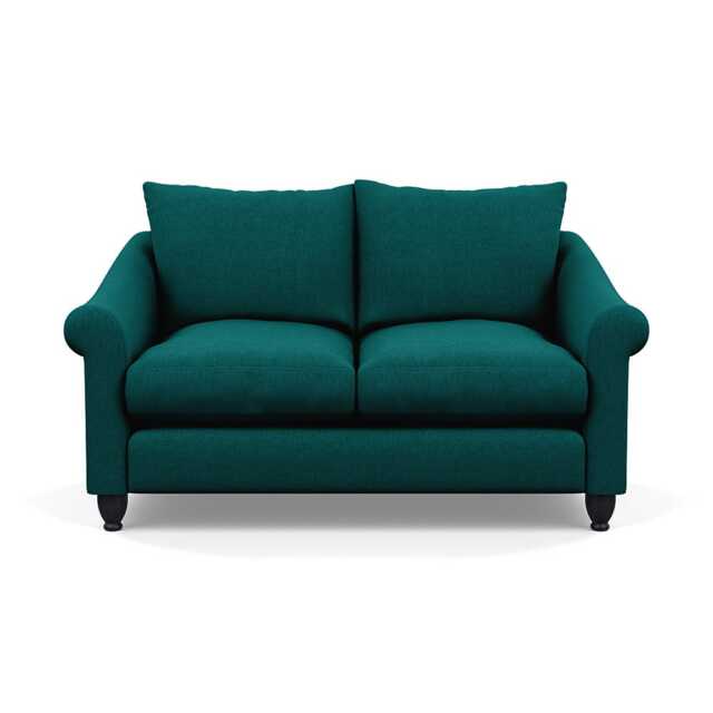 Heal's Devon 2 Seater Brushed Cotton Pine Black Stain Beech Feet - image 1