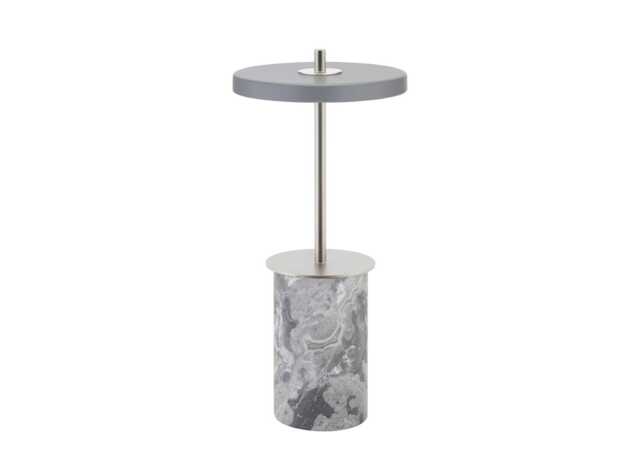 Umage Asteria LED Move Mini Portable Lamp Grey Marble/Steel - image 1