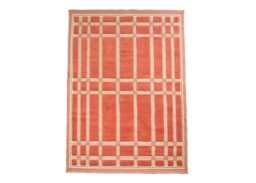 Heal's Lattice Rug Coral 140 x 200cm - thumbnail 1