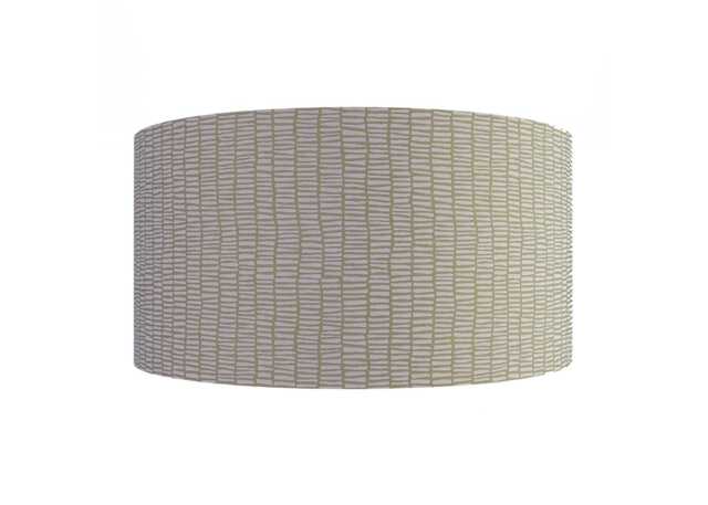 Shropshire Shades Tocca Lampshade Putty 60 x 30cm