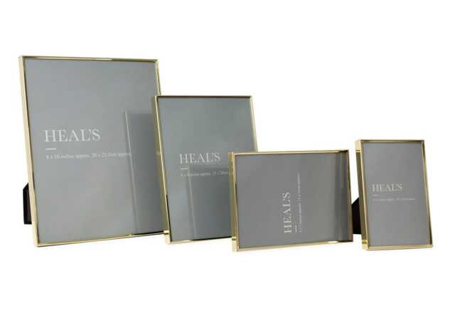 Heal's Simple Photo Frame Brass Large