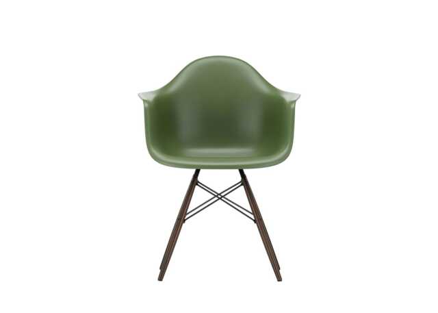 Vitra Eames DAW Armchair New Height Forest Dark Maple Base - image 1