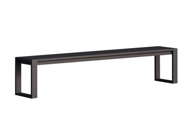 Case Eos Communal Bench Black