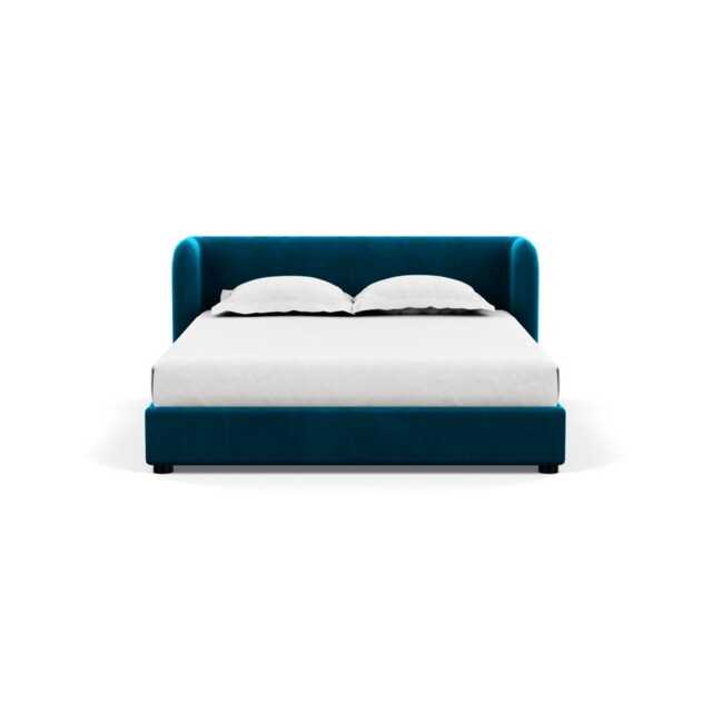 Scp Group Bed King Velvet Teal - image 1