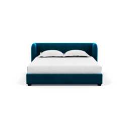 Scp Group Bed King Velvet Teal - thumbnail 1