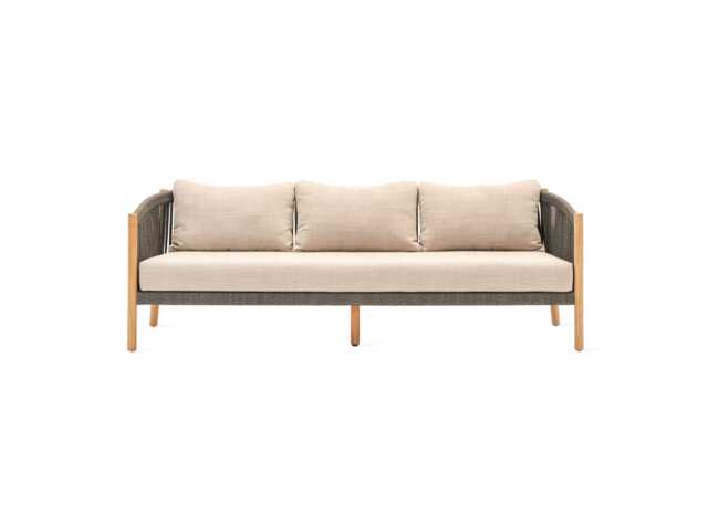 Vincent Sheppard Lento Lounge Sofa 3 seater Almond - image 1
