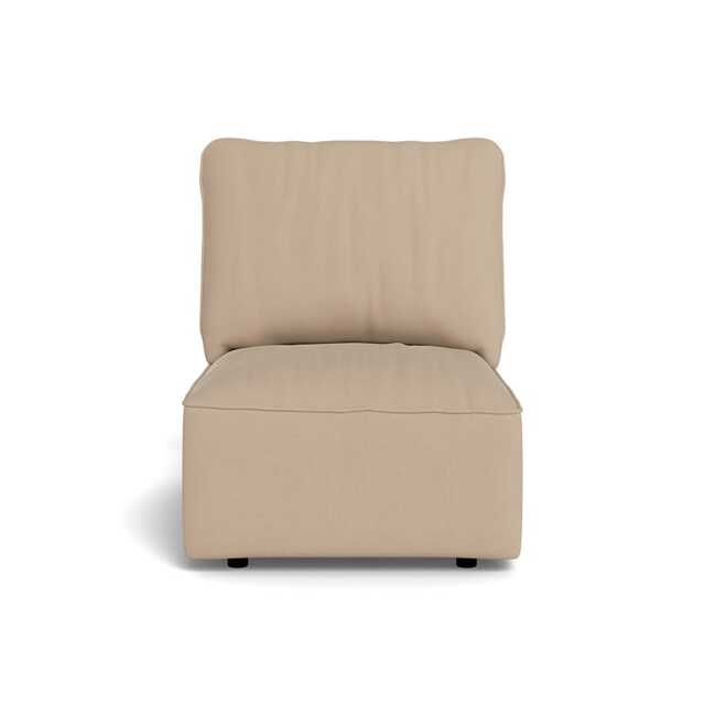 Heal's Morven Single Unit Capelo Linen-Cotton Bamboo Black Feet