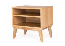 Case Valentine Bedside Table Oak - thumbnail 1