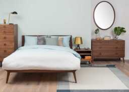 Case Valentine Bedside Table Oak - thumbnail 2